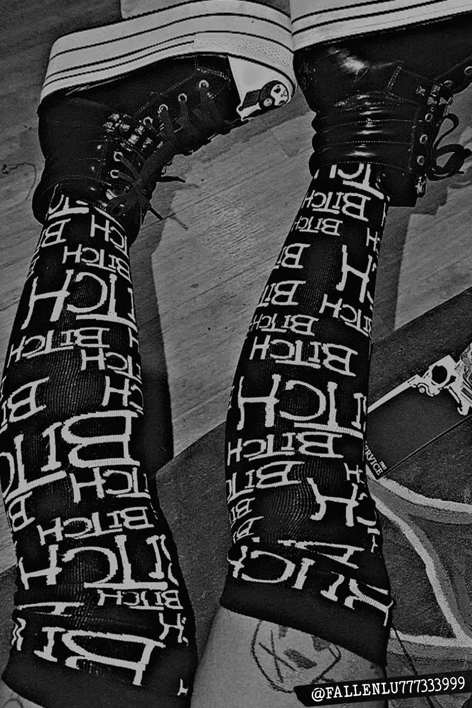 Bitch Thigh High Socks - Image 7