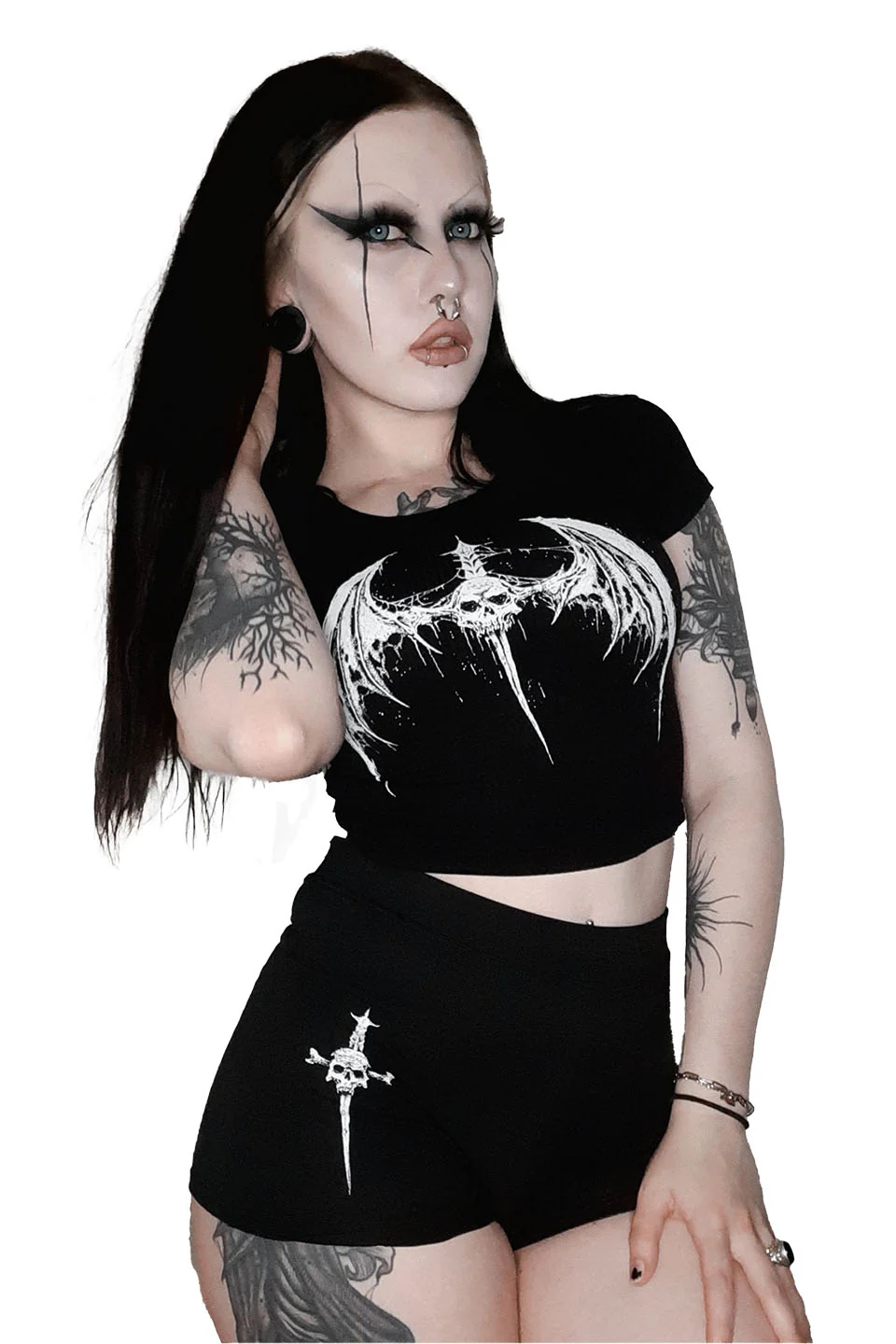 Dagger Bat Baby Tee
