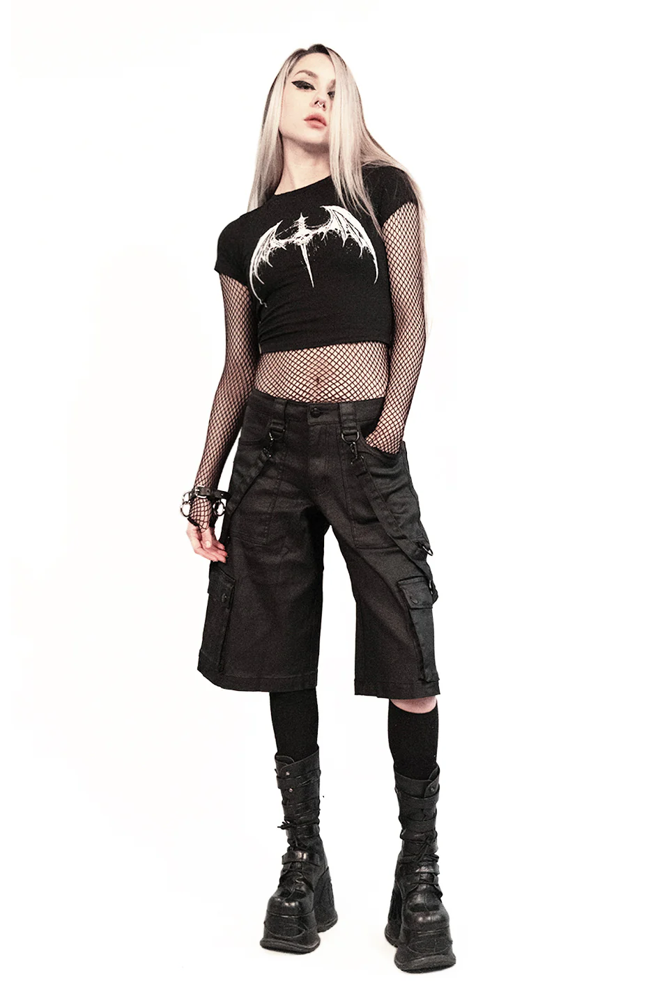 Dagger Bat Baby Tee - Image 2