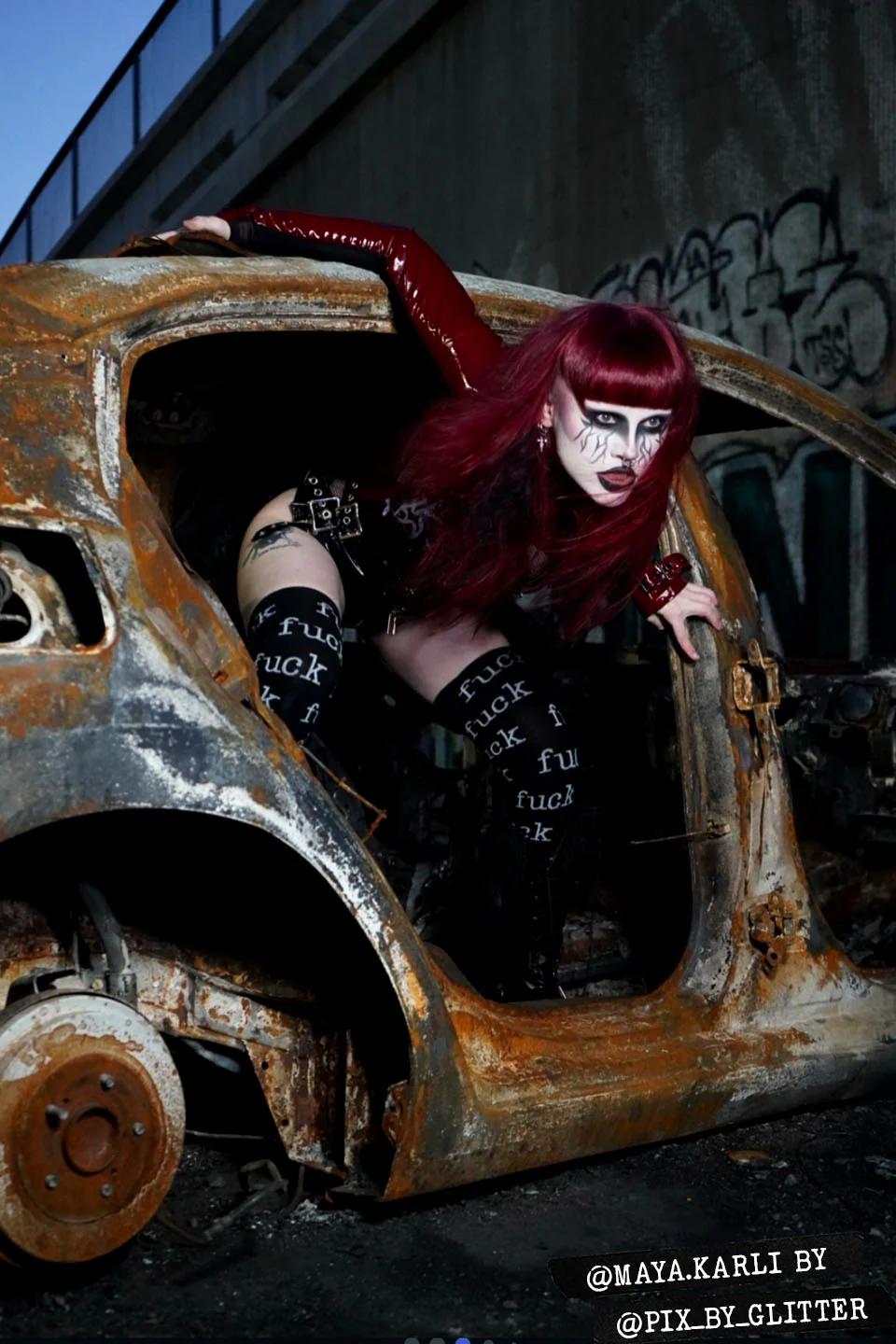 Fuck Thigh High Socks - Image 9