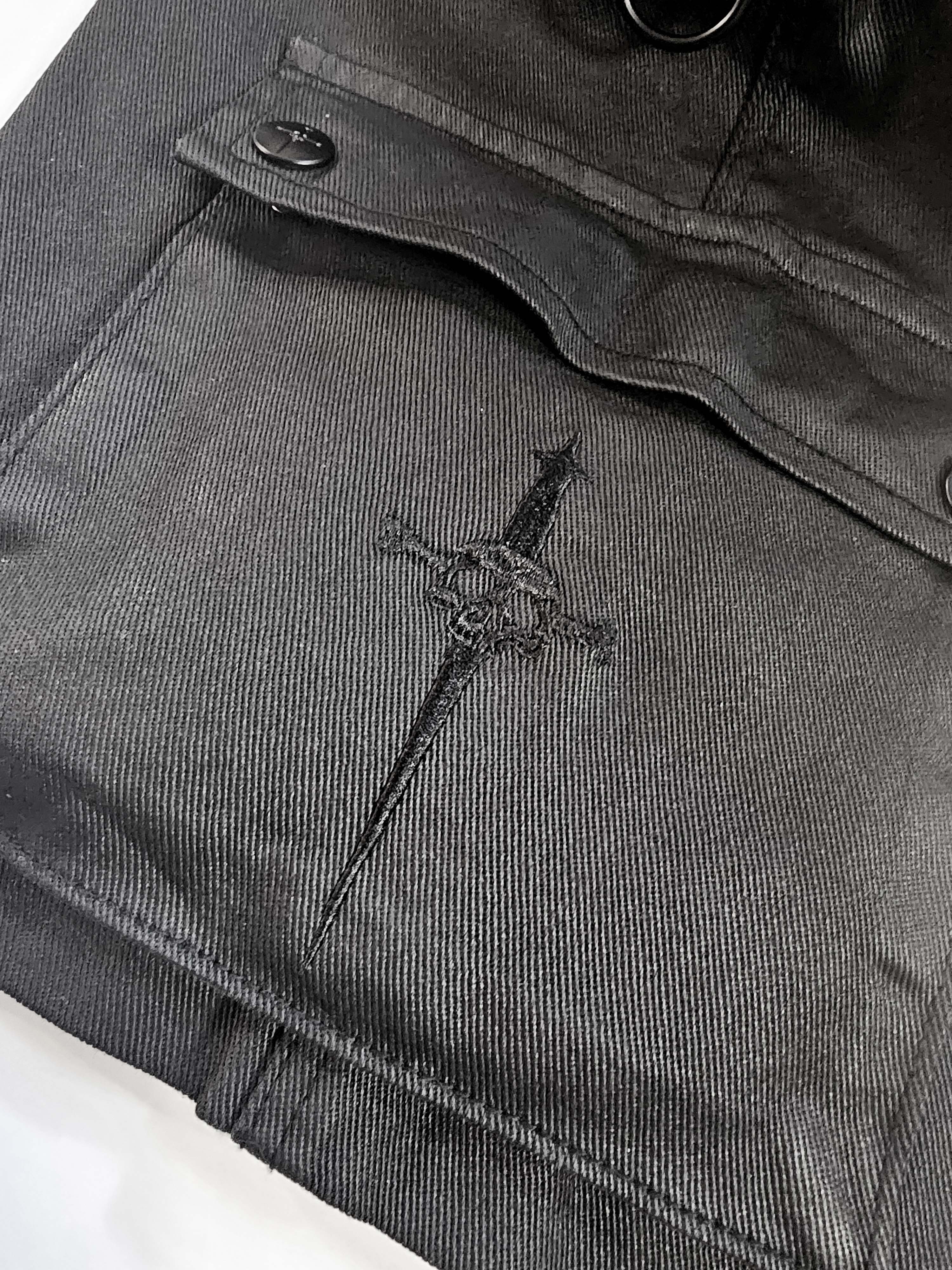Future Division Headhunter Waxed Bondage Unisex Cargo Shorts - Image 8