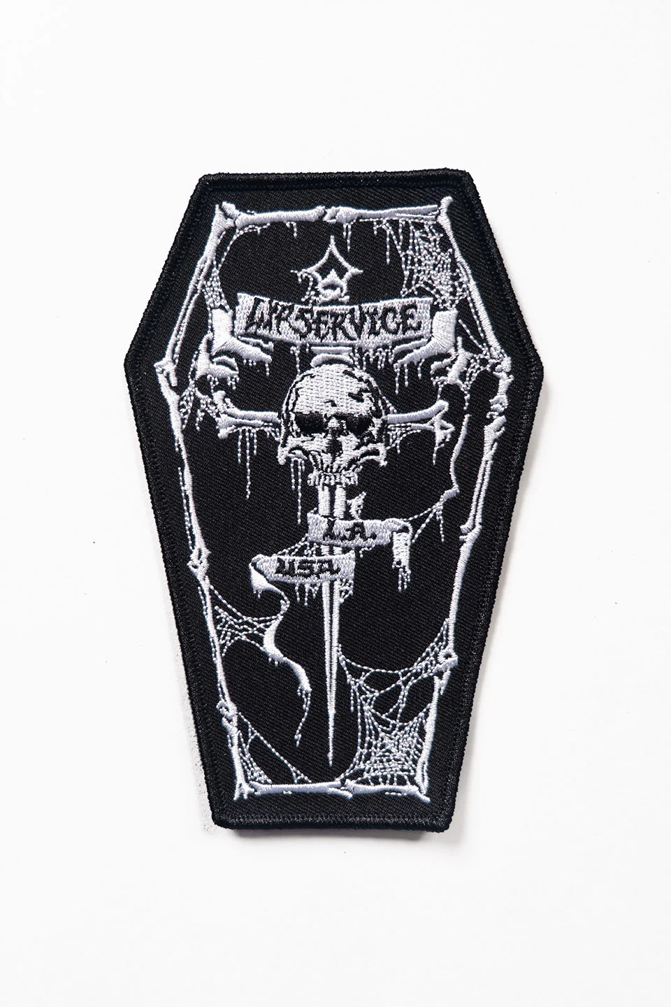 Lip Service COFFIN DAGGER Patch