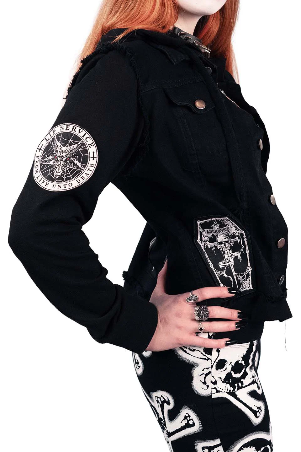 Lip Service COFFIN DAGGER Patch - Image 2