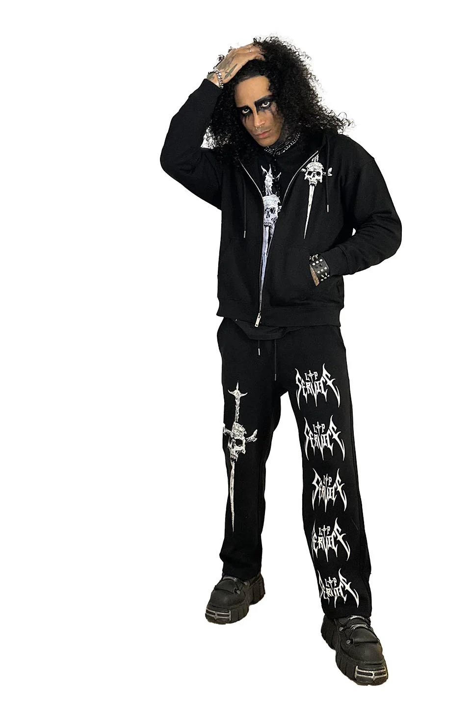 Lip Service Metal Dagger Sweatpants - Image 3