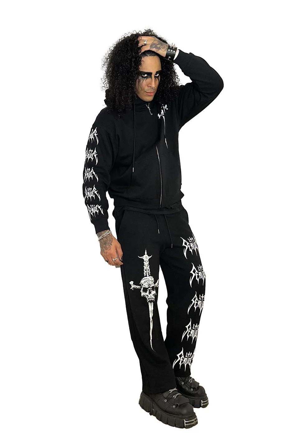 Lip Service Metal Dagger Sweatpants - Image 5