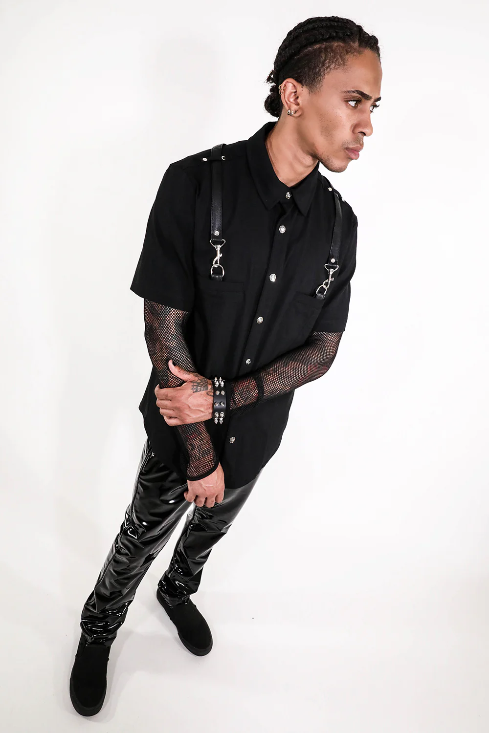 Men's Short Sleeve Gangsta Pranksta Shirt - Image 14