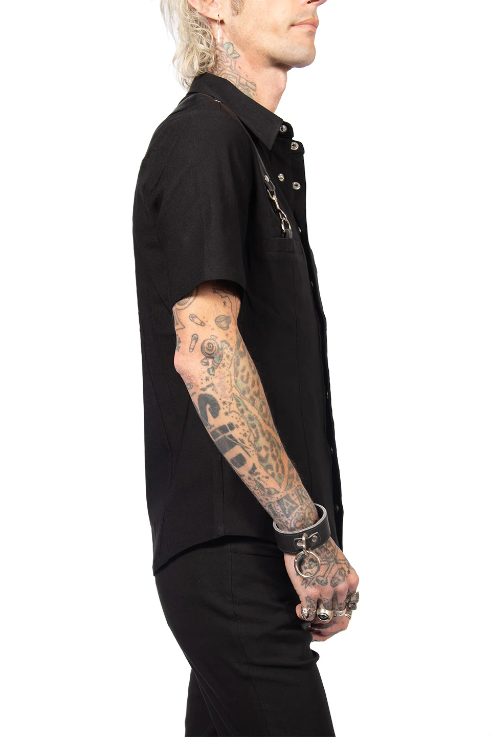 Men's Short Sleeve Gangsta Pranksta Shirt - Image 18