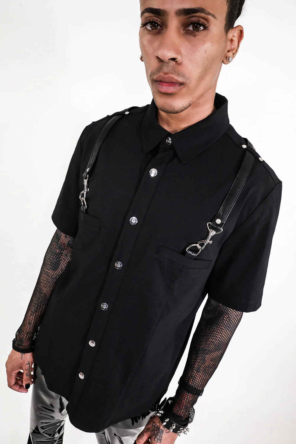Men's Short Sleeve Gangsta Pranksta Shirt - Image 4
