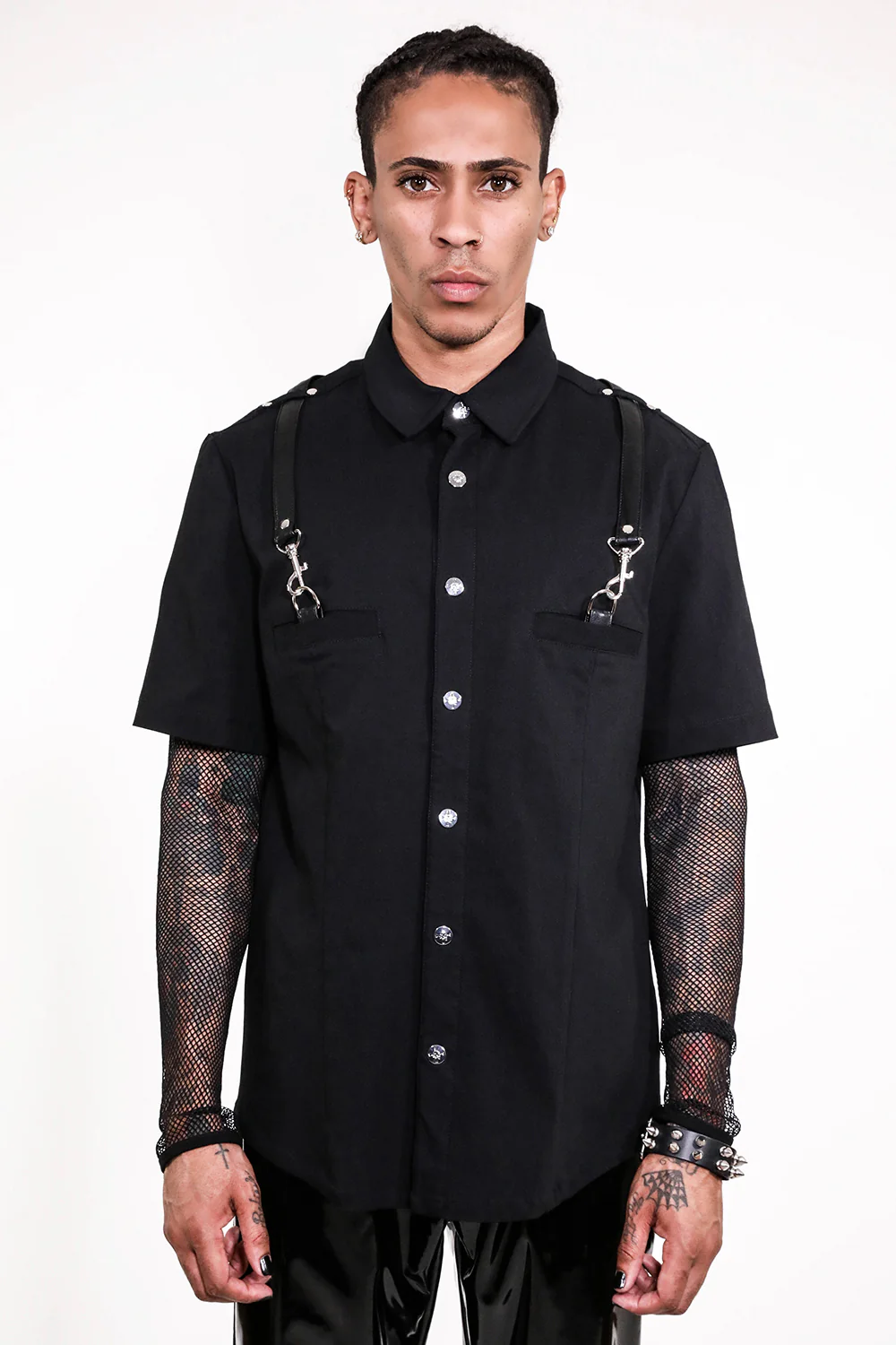 Men's Short Sleeve Gangsta Pranksta Shirt - Image 7