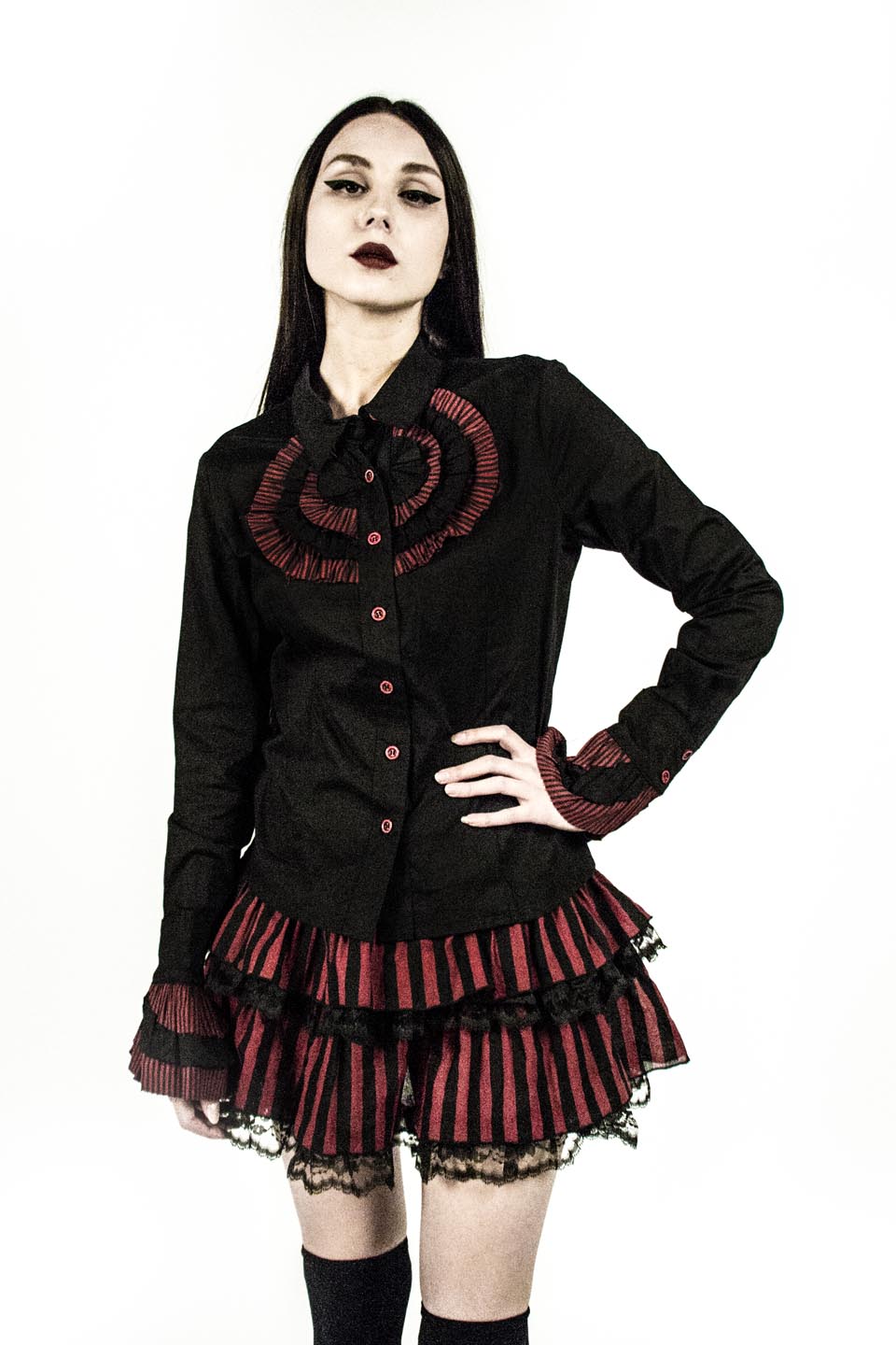 Vintage Blacklist Dark Circus Blouse - Image 3